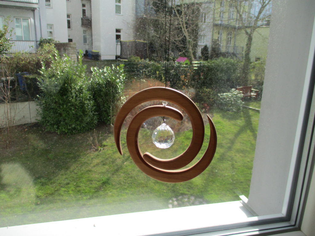 Blick in den Garten von Psychotherapie Praxis Anett Greulich